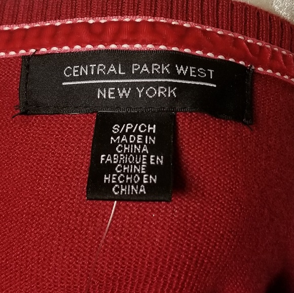⭐️ Central Park West NY Red sequin cardigan - Picture 5 of 5